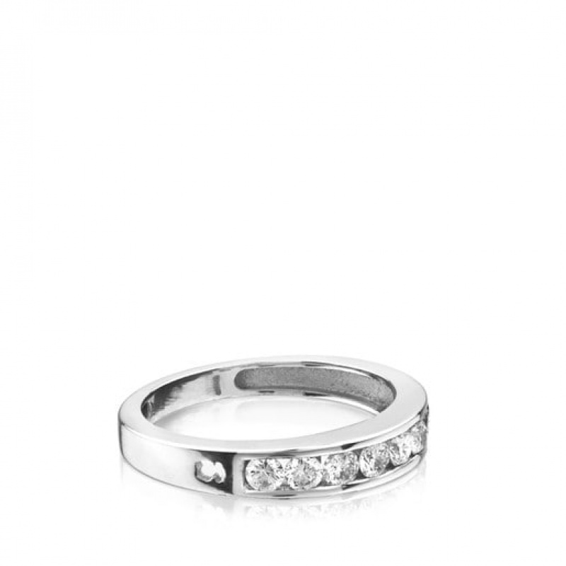 Tous Diamonds wedding band Ring Silber | Österreich-ZGIHTV951