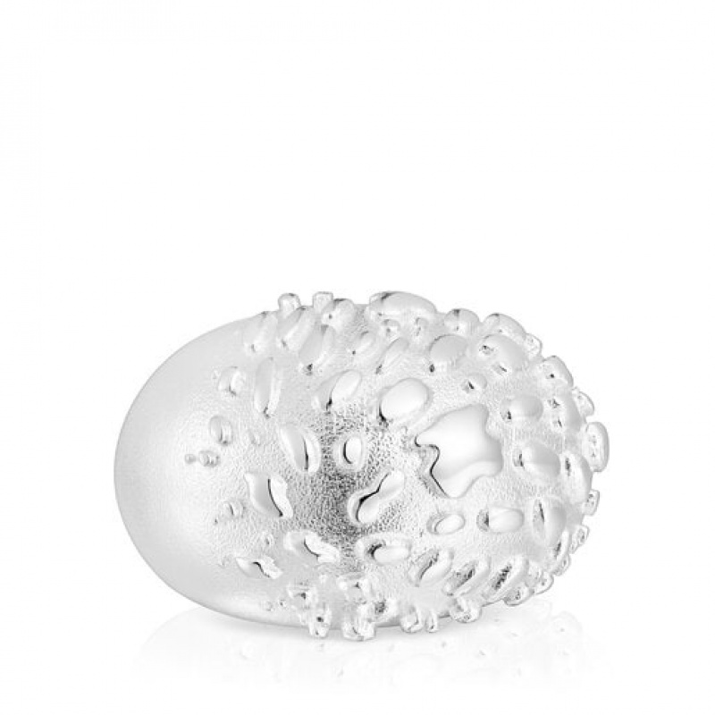 Tous Domed Dybe Ring Silber | Österreich-IULPQJ570