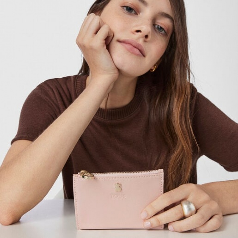Tous Dorp Cardholder Geldbörse Beige | Österreich-GNYKSL309