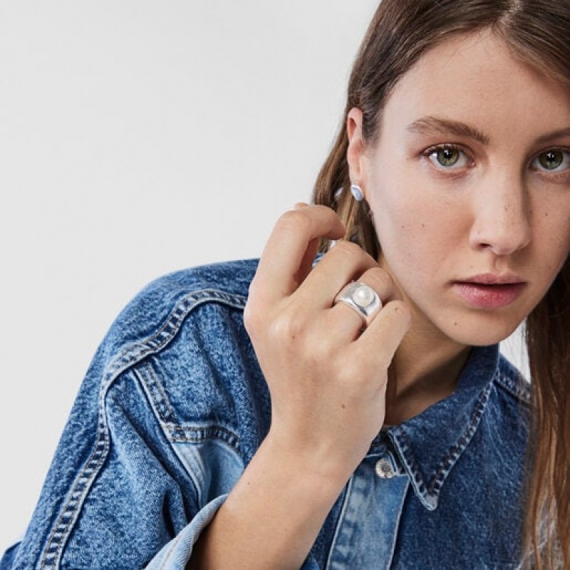 Tous Duna With Pearl Ring Silber | Österreich-GMFXAO581