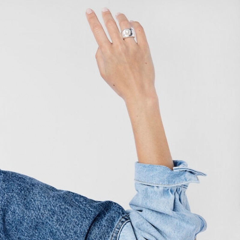 Tous Duna With Pearl Ring Silber | Österreich-GMFXAO581