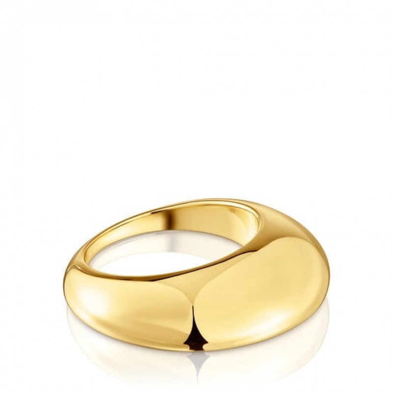 Tous Dybe smooth Ring Gold | Österreich-DOJMZP480
