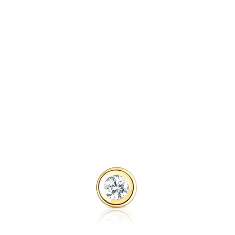 Tous Ear With Diamond Ohrringe Gold | Österreich-DZOSLN524