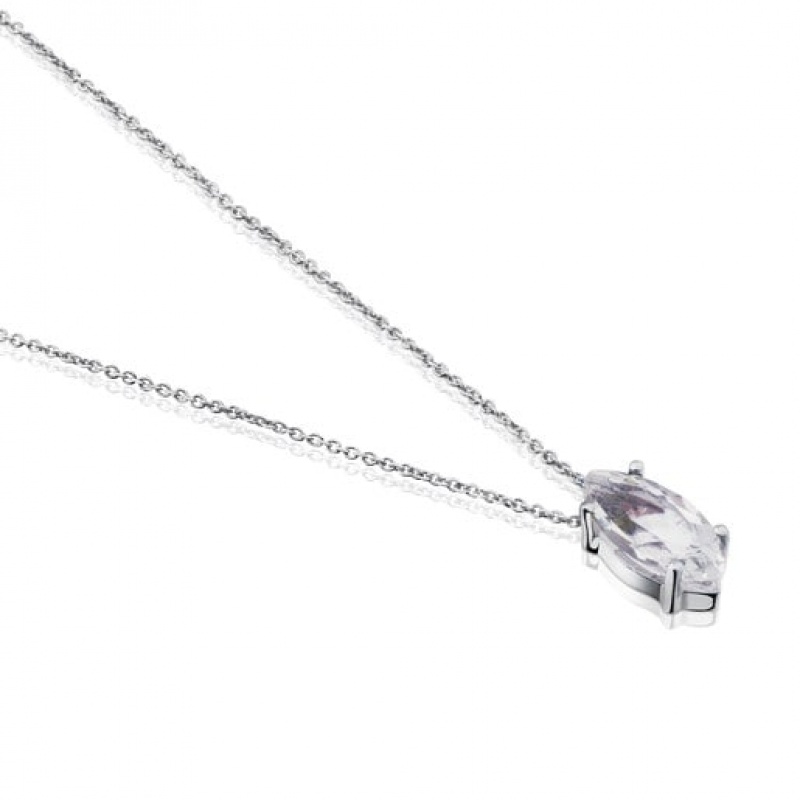 Tous Eklat With Topaz Halskette Silber | Österreich-UIXMHW789