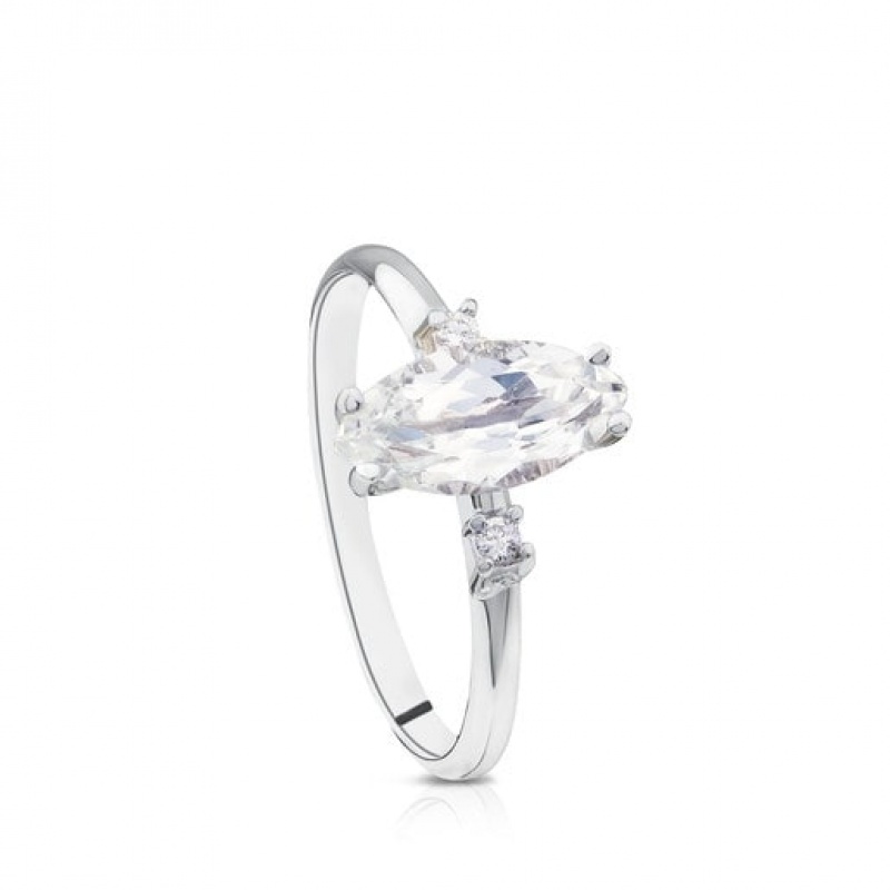 Tous Eklat with Diamonds Ring Silber | Österreich-PJYOED435
