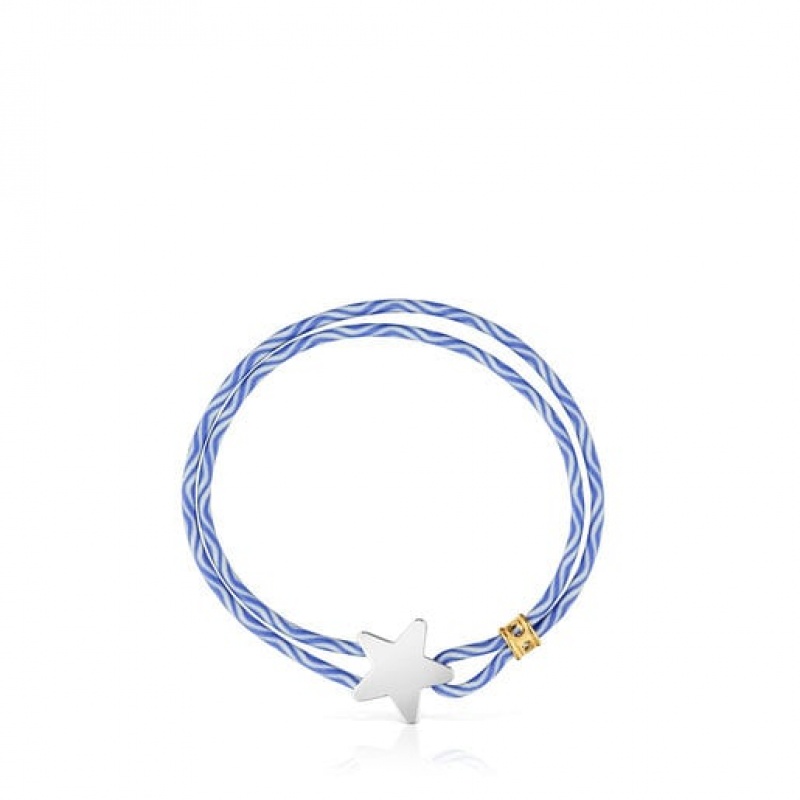 Tous Elastic With Star Sweet Dolls Armband Blau Silber | Österreich-ZNTHVJ629