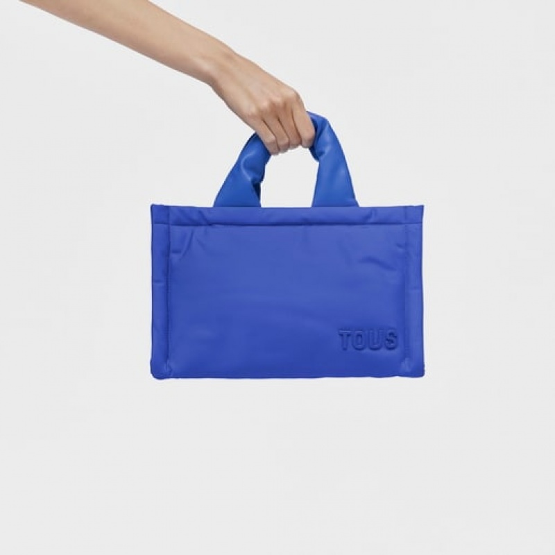 Tous Electric City Cushion Handtasche Blau | Österreich-UXFGWH647