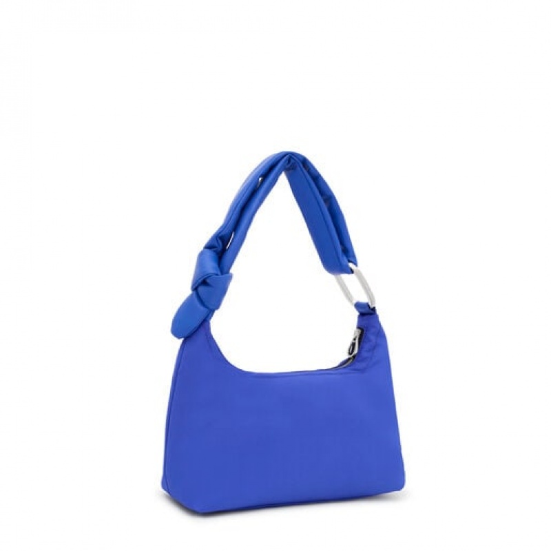Tous Electric One- Cushion Schultertasche Blau | Österreich-QTMIWU637