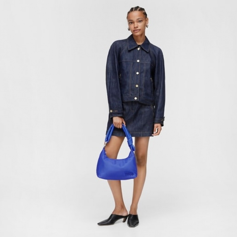 Tous Electric One- Cushion Schultertasche Blau | Österreich-QTMIWU637