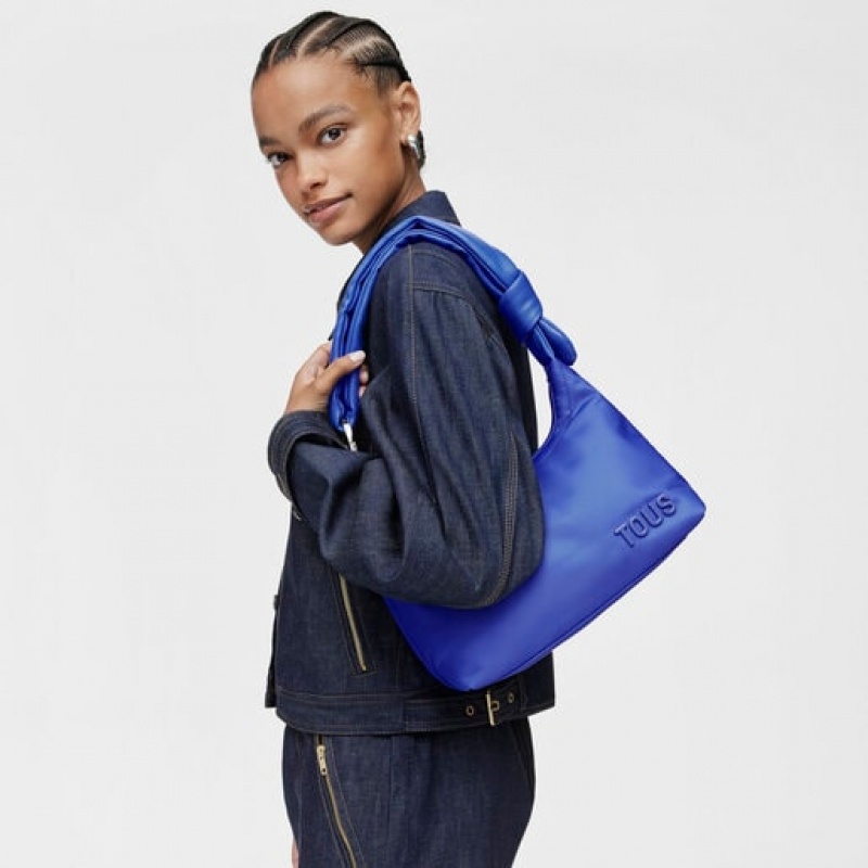 Tous Electric One- Cushion Schultertasche Blau | Österreich-QTMIWU637