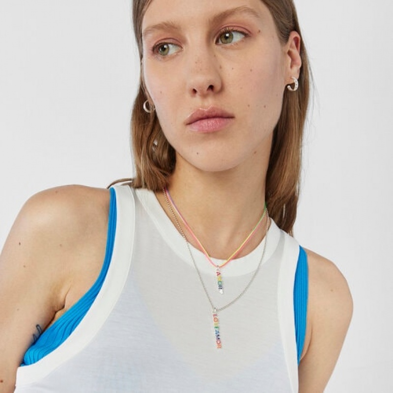 Tous Enamel Pride Loveamor Anhänger Silber | Österreich-ZYNLBQ095