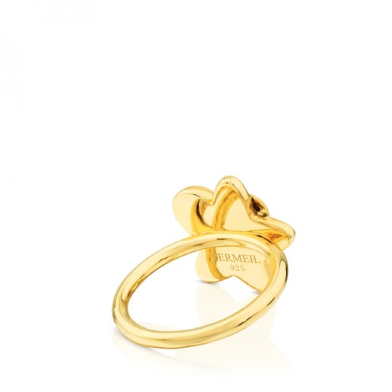 Tous Face Ring Gold | Österreich-IHLNJD438