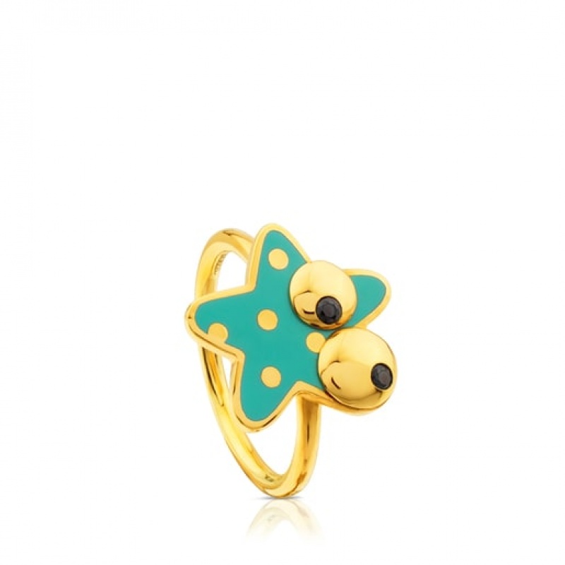 Tous Face Ring Gold | Österreich-IHLNJD438