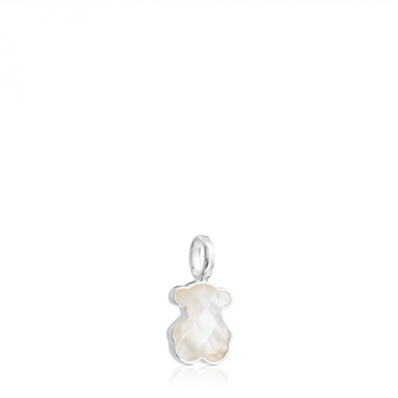 Tous Faceted Mother-of-pearl Anhänger Silber | Österreich-GZDOQX129