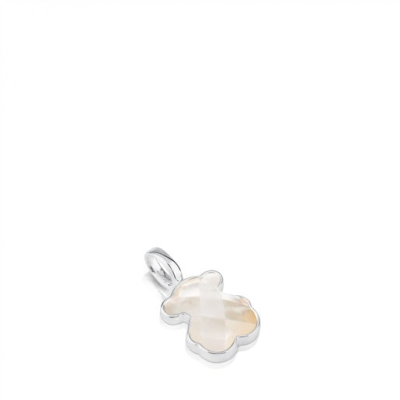 Tous Faceted Mother-of-pearl Anhänger Silber | Österreich-GZDOQX129
