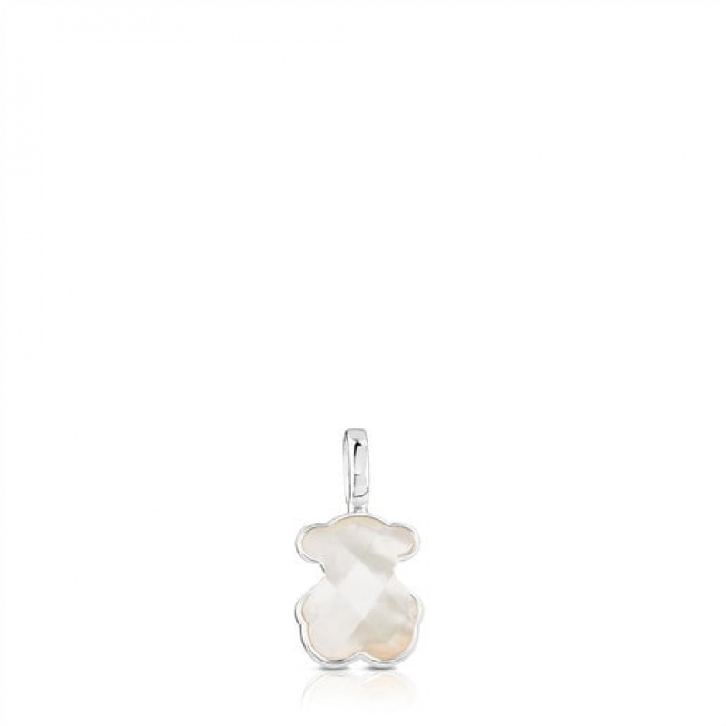 Tous Faceted Mother-of-pearl Anhänger Silber | Österreich-GZDOQX129