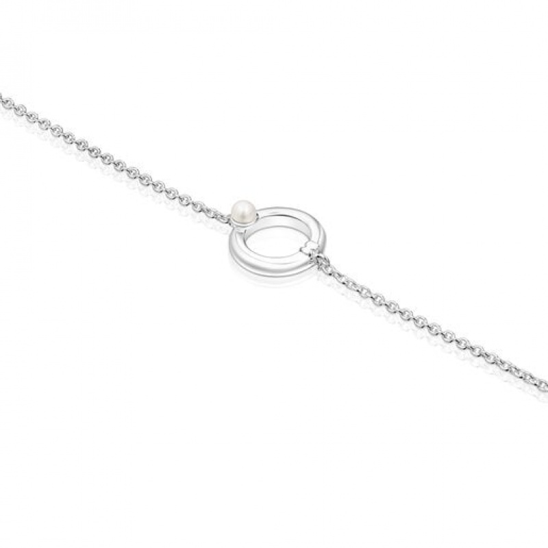 Tous Fellow With A Pearl Bear Armband Silber | Österreich-ITJPKG653