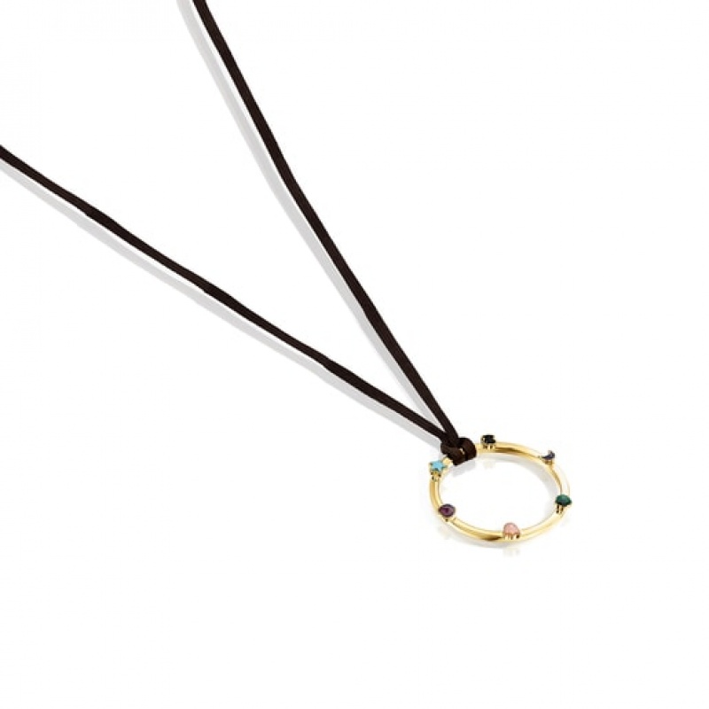Tous Five Gemstones Motifs Glory Halskette Gold | Österreich-PLURAT684