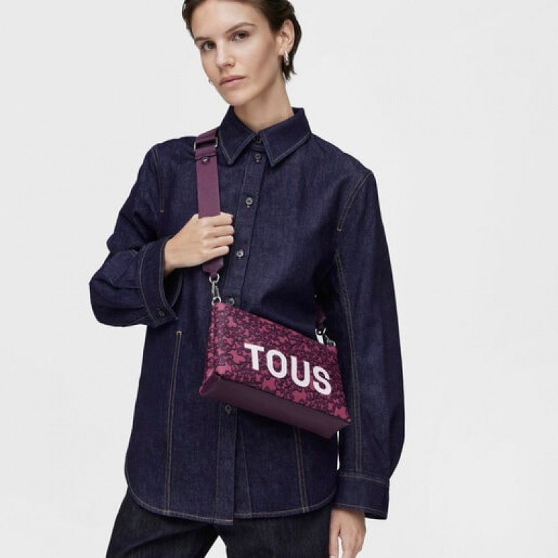 Tous Flache Kaos Mini Evolution Umhängetasche Bordeaux | Österreich-WALSTK748