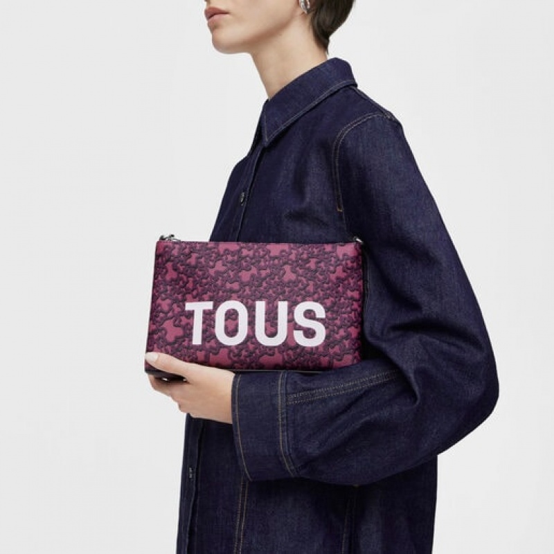Tous Flache Kaos Mini Evolution Umhängetasche Bordeaux | Österreich-WALSTK748