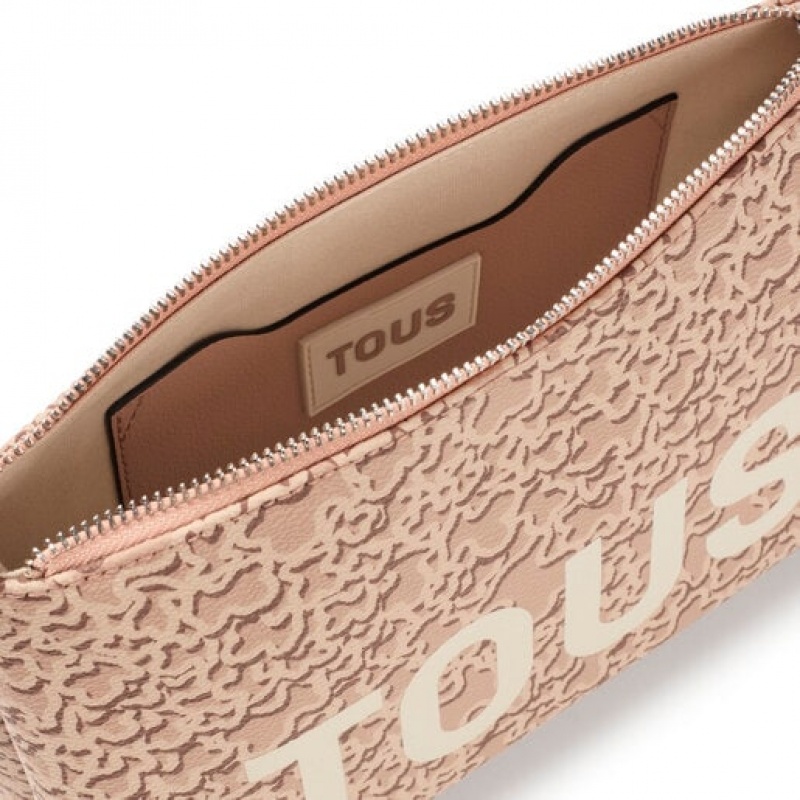 Tous Flache Kaos Mini Evolution Umhängetasche Beige | Österreich-OJPNYZ014
