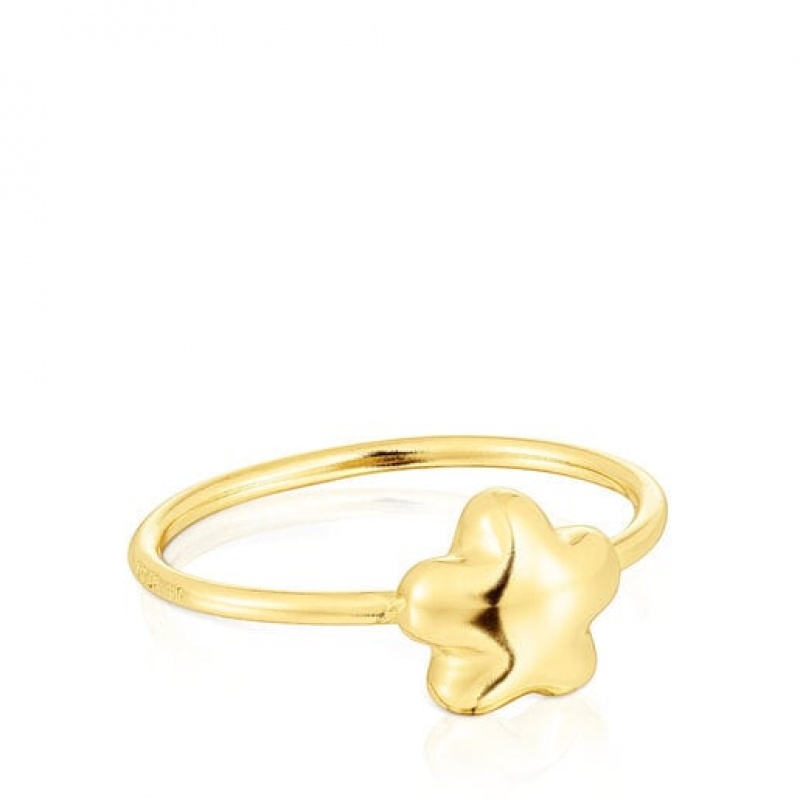 Tous Flower Balloon Ring Gold | Österreich-CZLTMV512