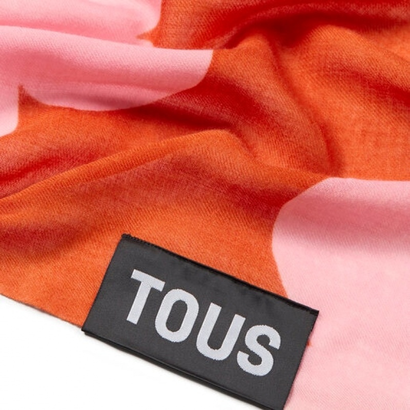 Tous Flower Toppings Foulards Orange | Österreich-WKFAVB863