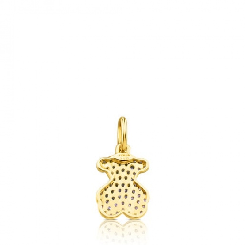 Tous Gem Power With Diamonds Anhänger Gold | Österreich-QCNLVZ426