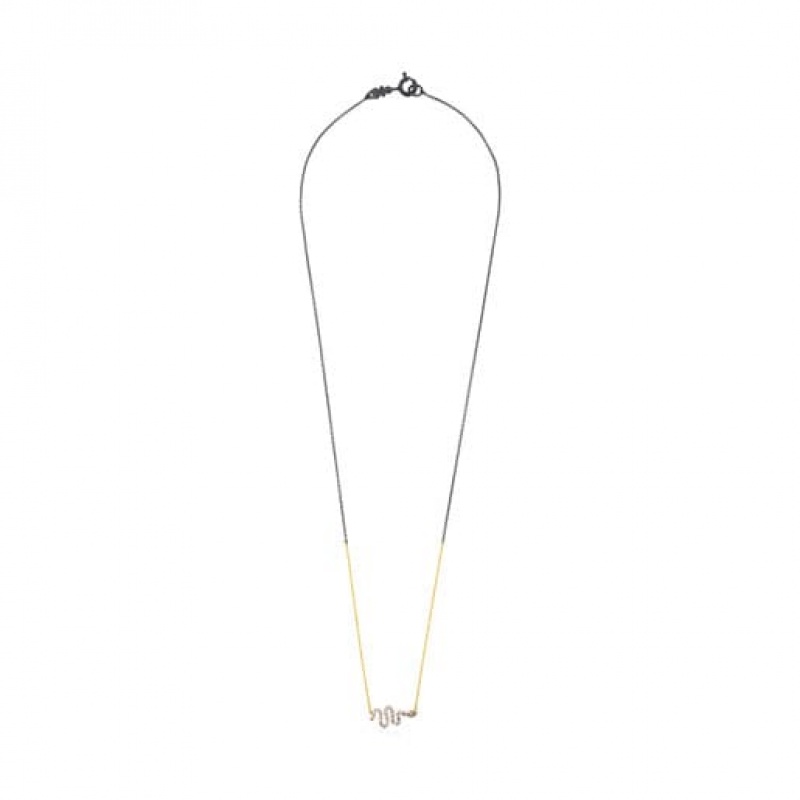 Tous Gem Power With Diamonds Halskette Gold | Österreich-OHPJYR572