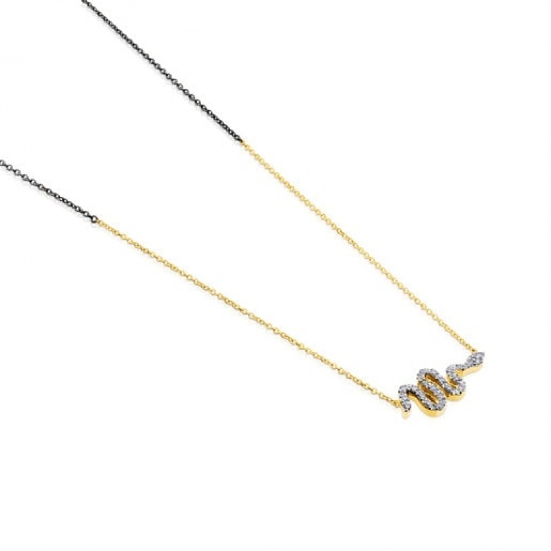 Tous Gem Power With Diamonds Halskette Gold | Österreich-OHPJYR572