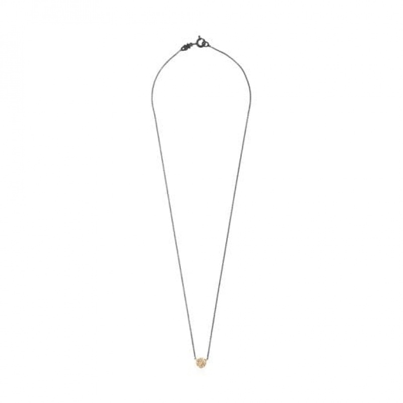 Tous Gem Power With Diamonds Halskette Silber | Österreich-FHDVLQ402