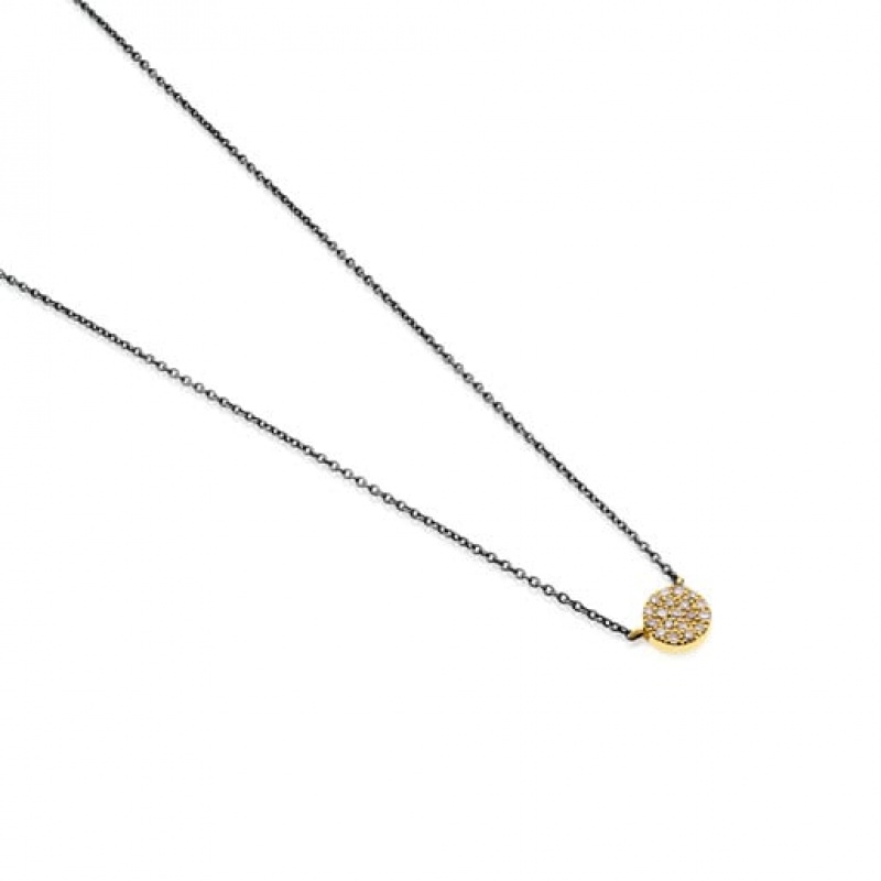 Tous Gem Power With Diamonds Halskette Silber | Österreich-FHDVLQ402