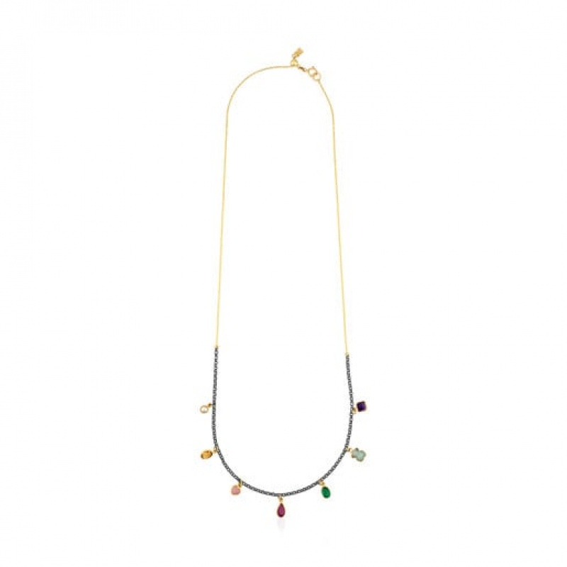 Tous Gem Power With Gemstones Halskette Gold | Österreich-DNSURM093