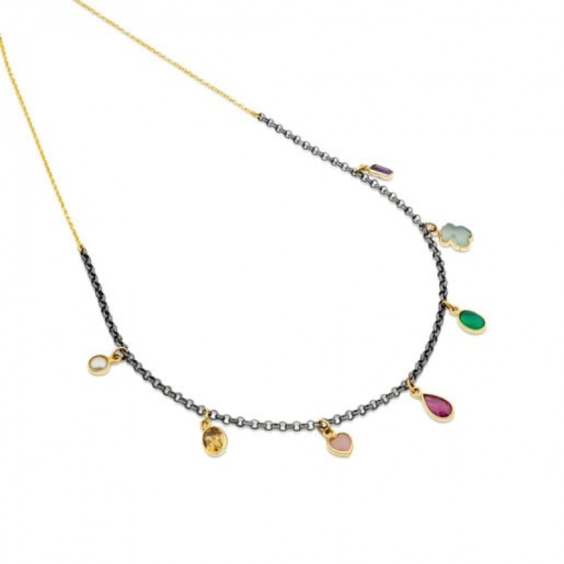 Tous Gem Power With Gemstones Halskette Gold | Österreich-DNSURM093