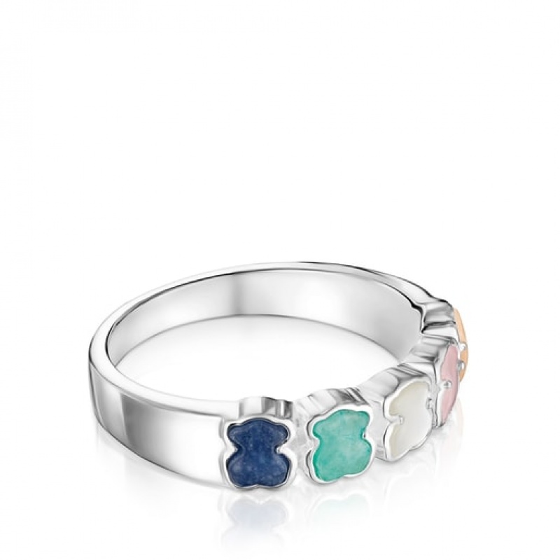 Tous Gemstones 05cm Mini Color Online Ring Silber