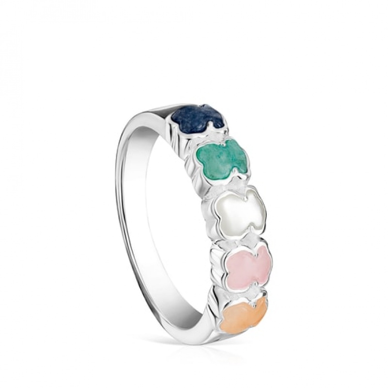 Tous Gemstones 05cm Mini Color Online Ring Silber