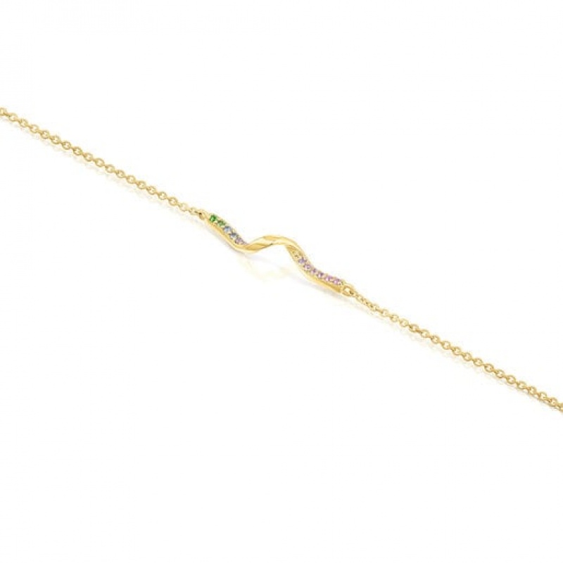 Tous Gemstones St Tropez Armband Gold | Österreich-MJOFZW796