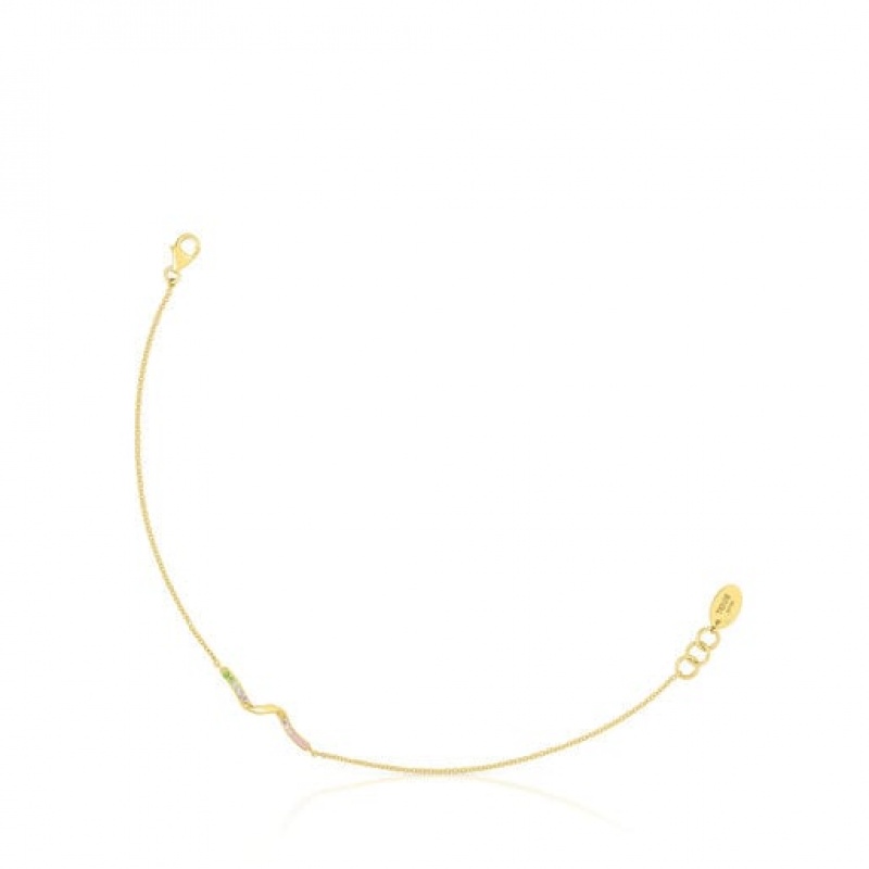 Tous Gemstones St Tropez Armband Gold | Österreich-MJOFZW796