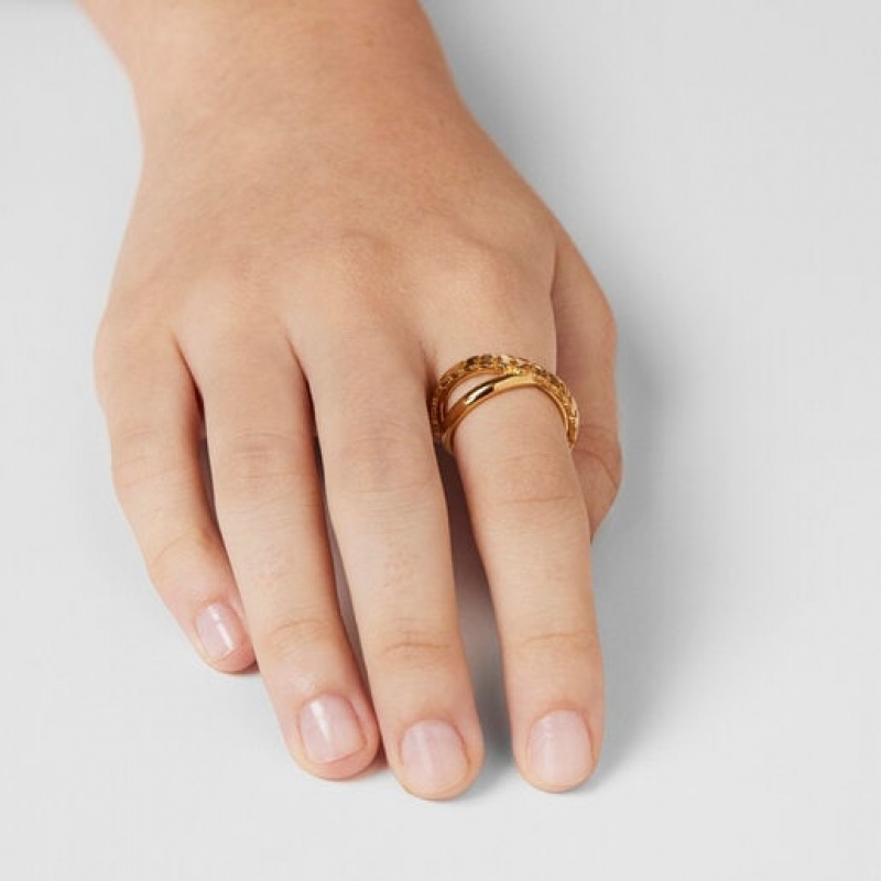 Tous Gerade Cross Ring Gold | Österreich-KEJATQ857