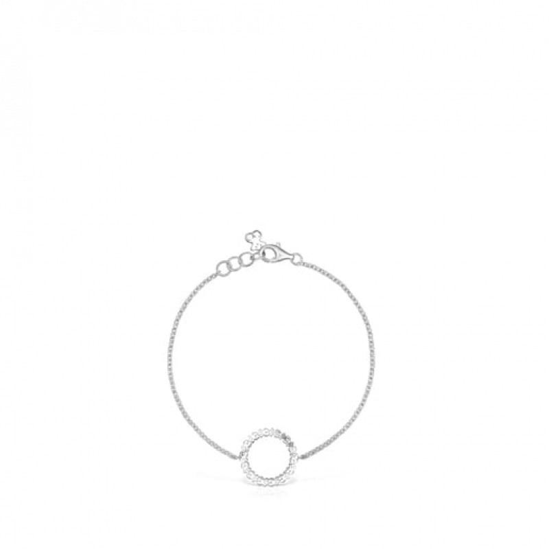Tous Gerade Disc Armband Silber | Österreich-CEZASX269