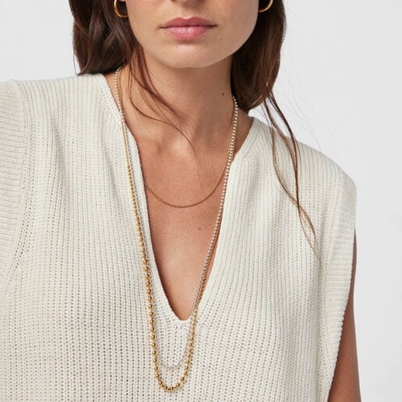 Tous Gloss Choker Kettenriemen Gold | Österreich-CRBKDE417