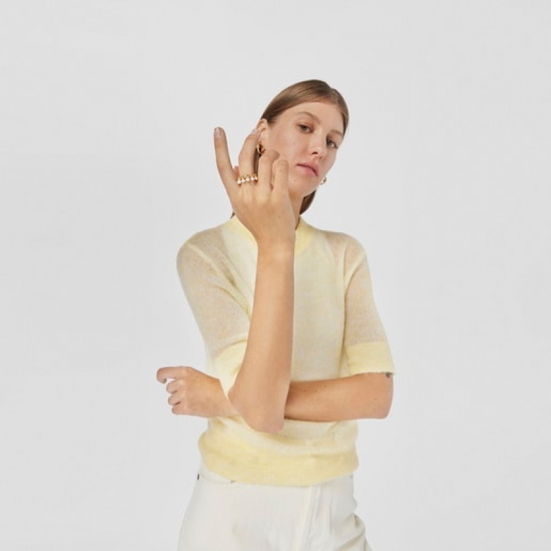 Tous Gloss Double With Cultured Pearls Ohrstulpe Gold | Österreich-BAGQMR875