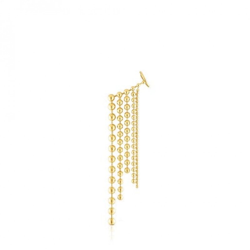 Tous Gloss Earcuff With Five Kettenriemen Gold | Österreich-QLJNMP790