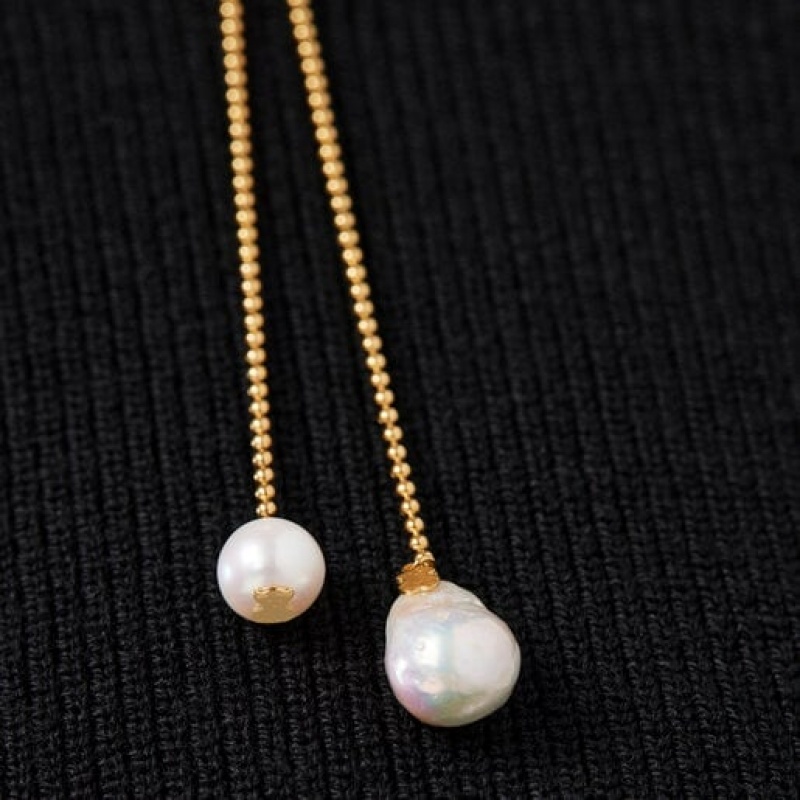 Tous Gloss Open With Pearls Halskette Gold | Österreich-FXYCPR597