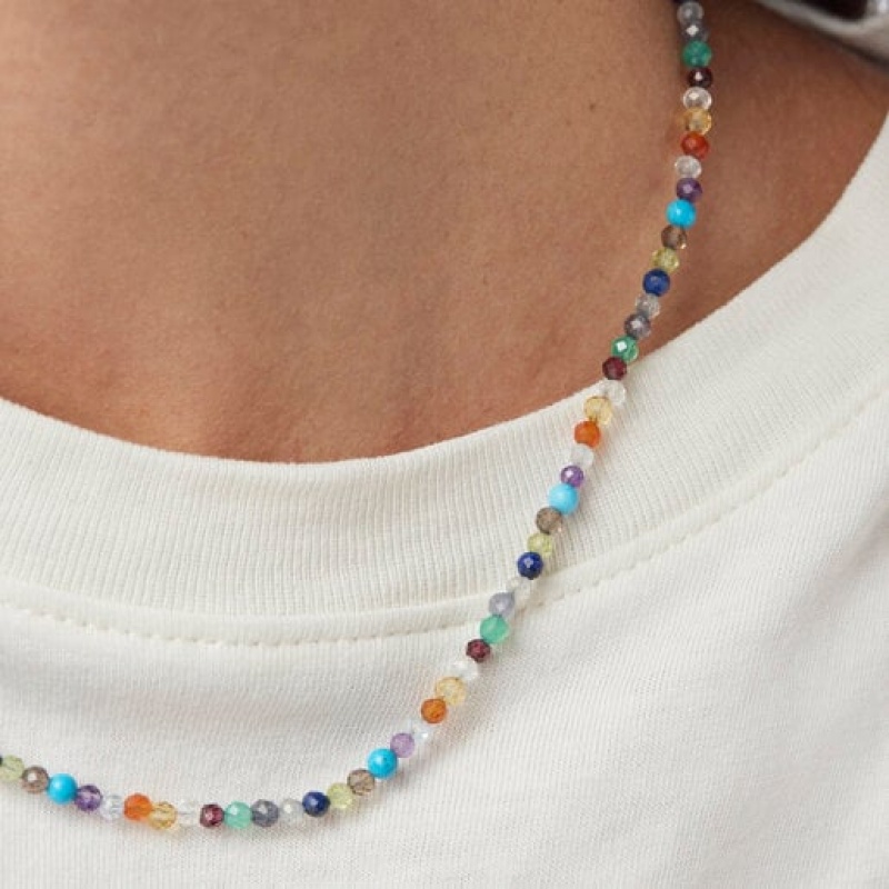 Tous Good Vibes Choker With Gemstones Kettenriemen Mehrfarbig | Österreich-XVWICK246
