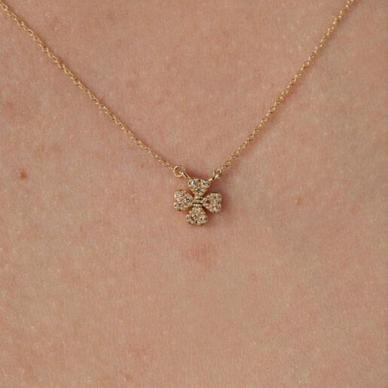 Tous Good Vibes Cl With Diamonds Halskette Gold | Österreich-VSAIOP613