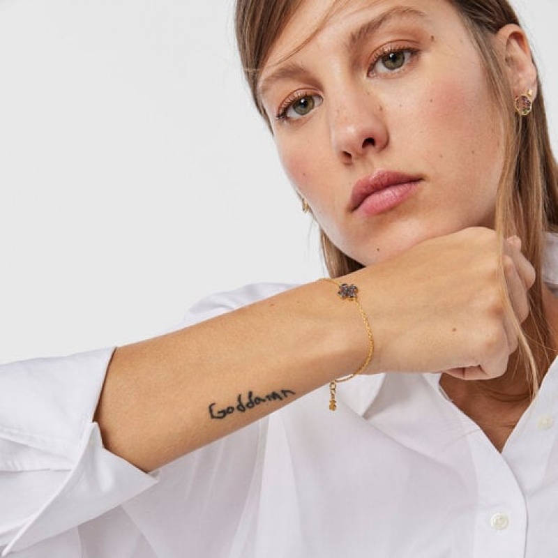 Tous Good Vibes Cl With Gemstones Armband Gold | Österreich-CLTJHA207
