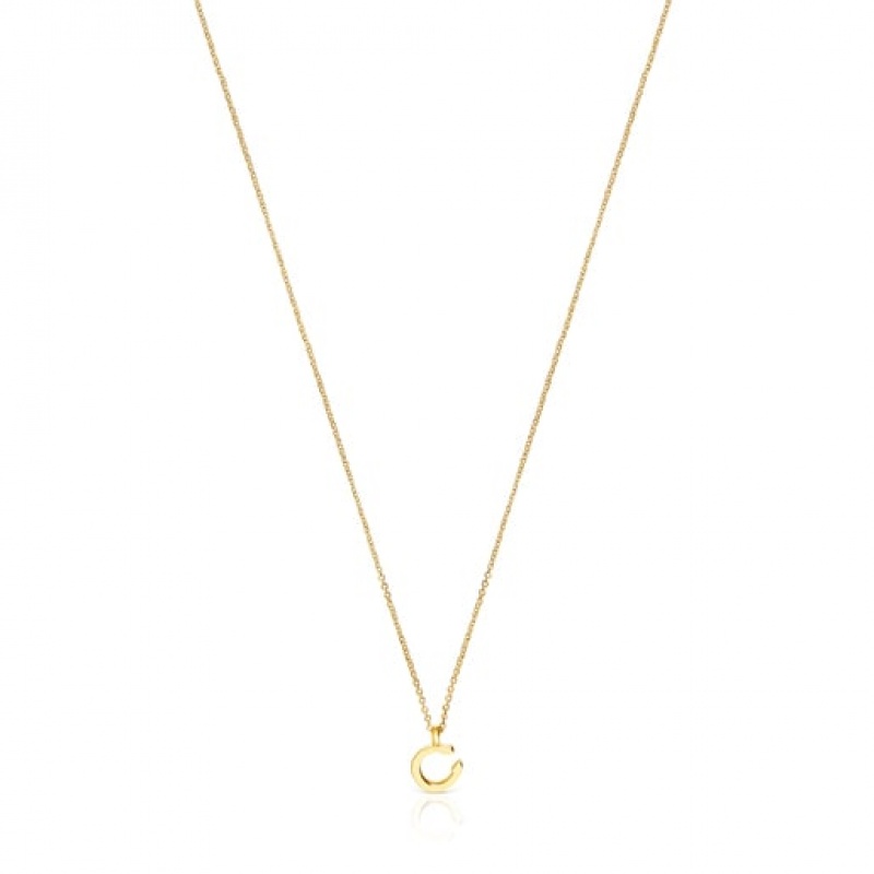 Tous Good Vibes Horseshoe Halskette Gold | Österreich-XSWZRP825