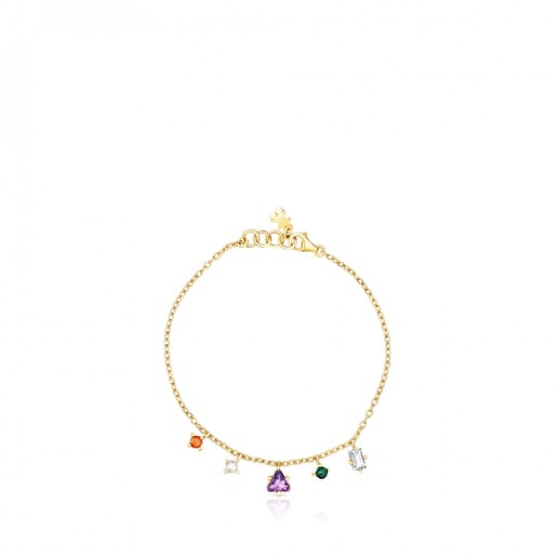 Tous Good Vibes With Gemstones Armband Gold | Österreich-BDEYNC251