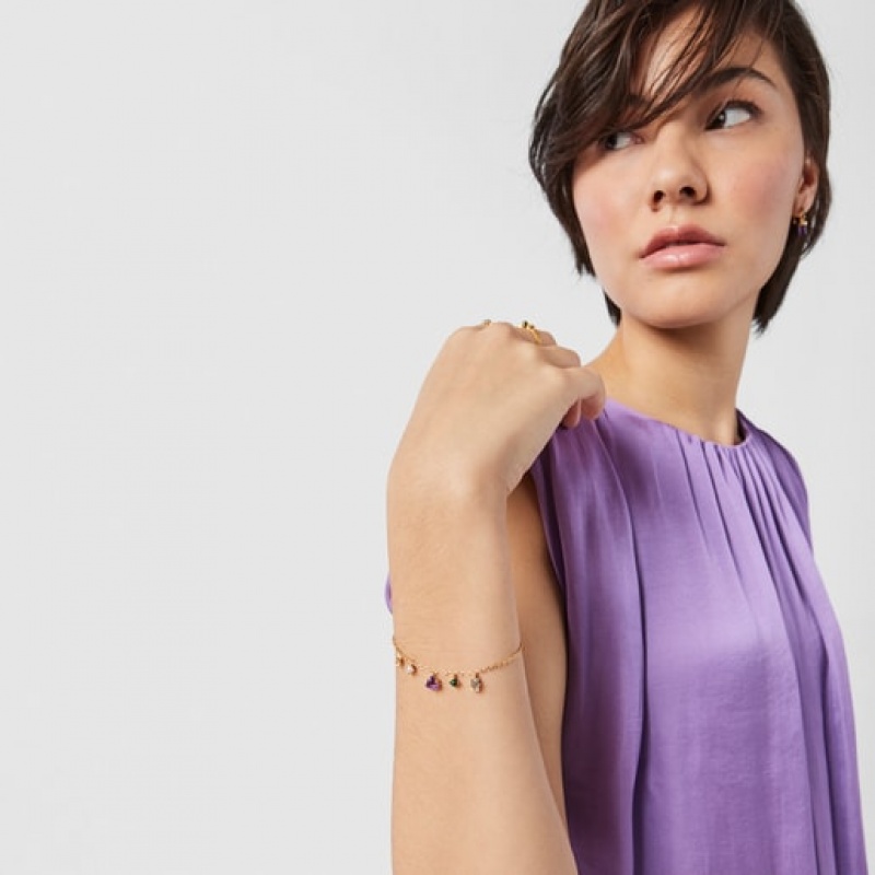 Tous Good Vibes With Gemstones Armband Gold | Österreich-BDEYNC251